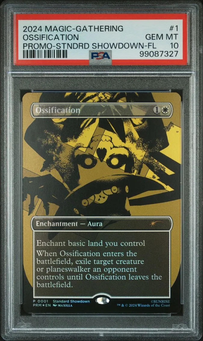 2024 #0001 Ossification PSA 10 Wpn Promos