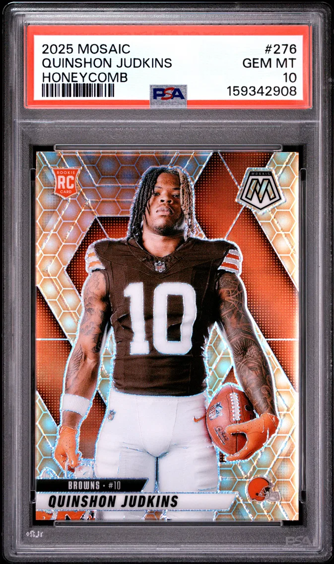 2025 #276 Quinshon Judkins PSA 10 Panini Mosaic