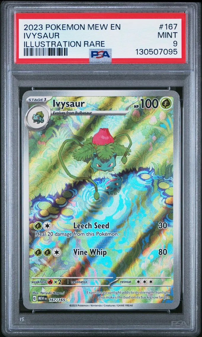 2023 #167 Ivysaur PSA 9 Mew EN-151