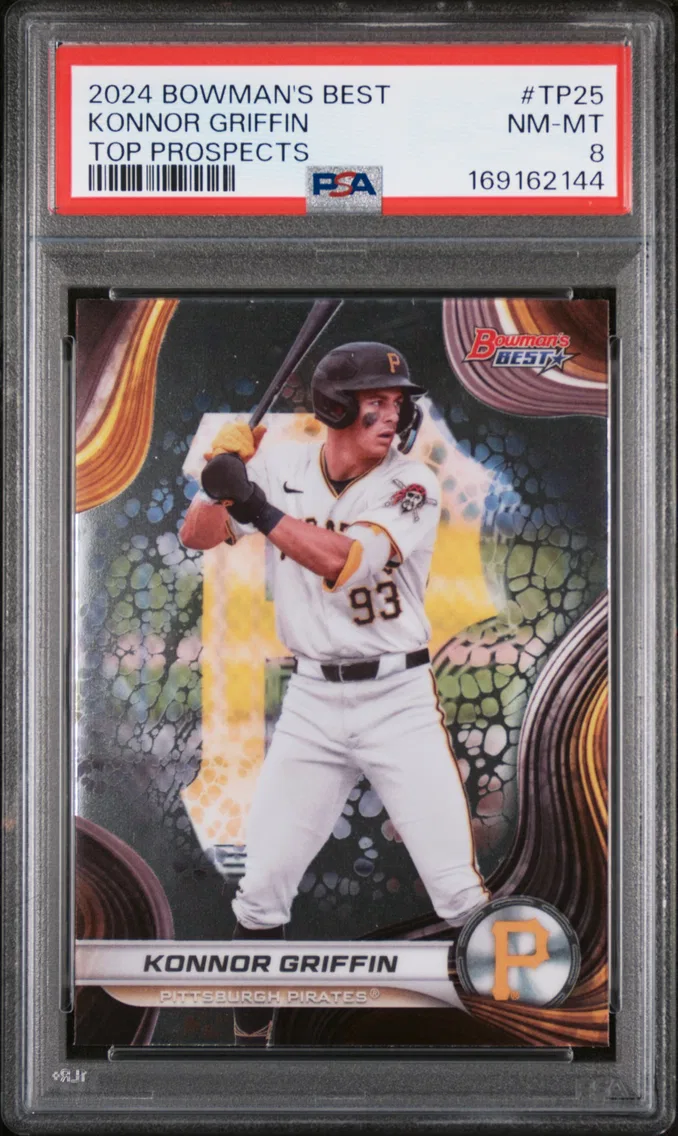 2024 #TP25 Konnor Griffin PSA 8 Bowman's Best Top Prospects