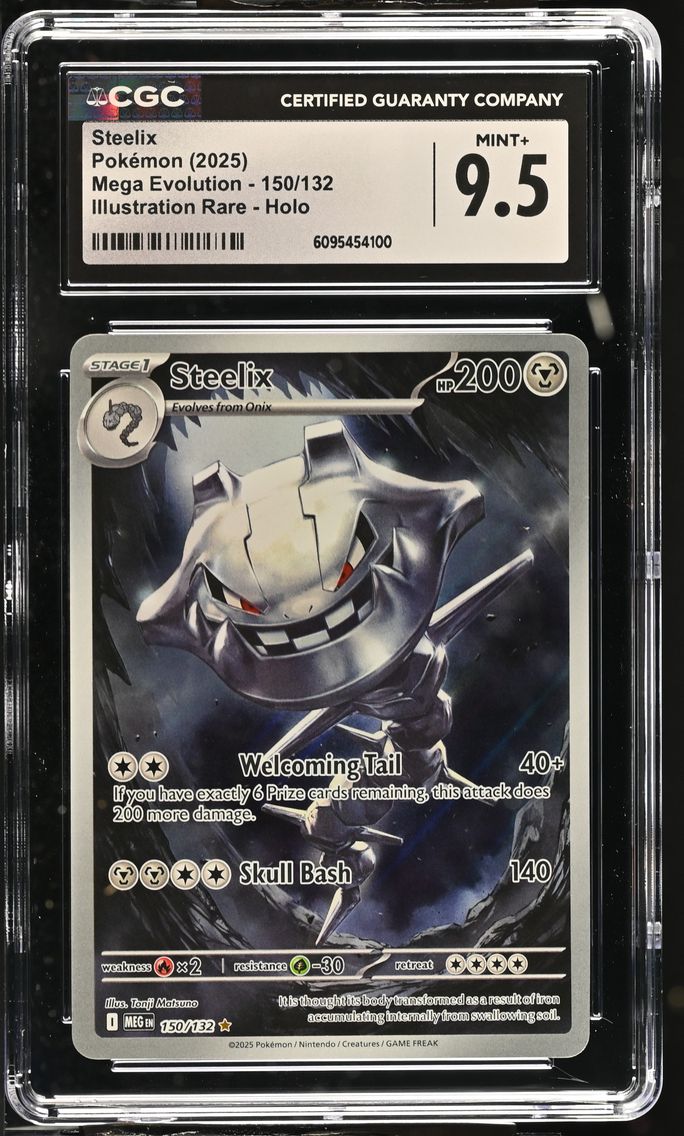 2025 #150 Steelix CGC 9.5 Mega Evolution - MEG EN - English