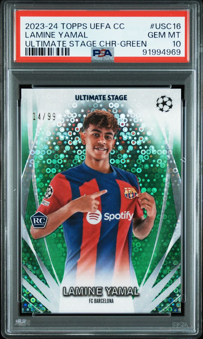 2023 #USC16 Lamine Yamal PSA 10 