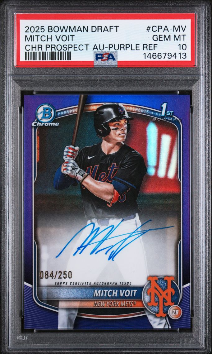 2025 #CPA-MV MITCH VOIT PSA 10 B