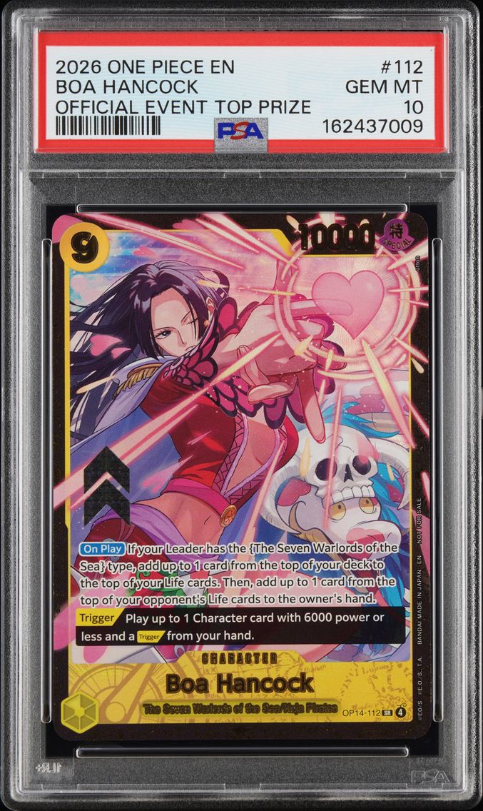 2026 #112 Boa Hancock PSA 10 One