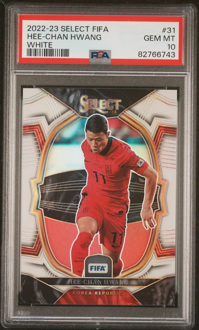 2022 #31 Hee-Chan Hwang PSA 10 Panini Select FIFA