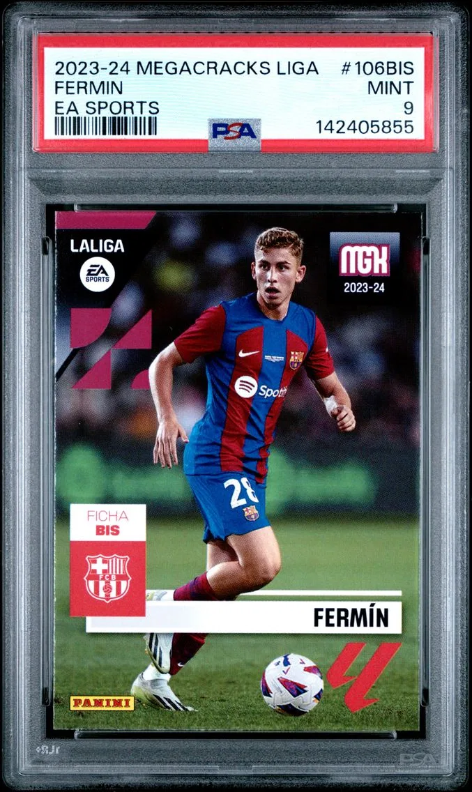 2023 #106BIS Fermin PSA 9 Panini Megacracks Laliga EA Sports