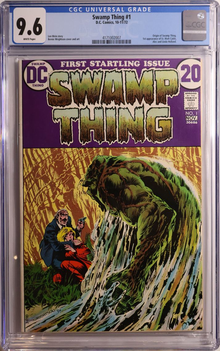 1972 #NA 1972 Swamp Thing #1 CGC