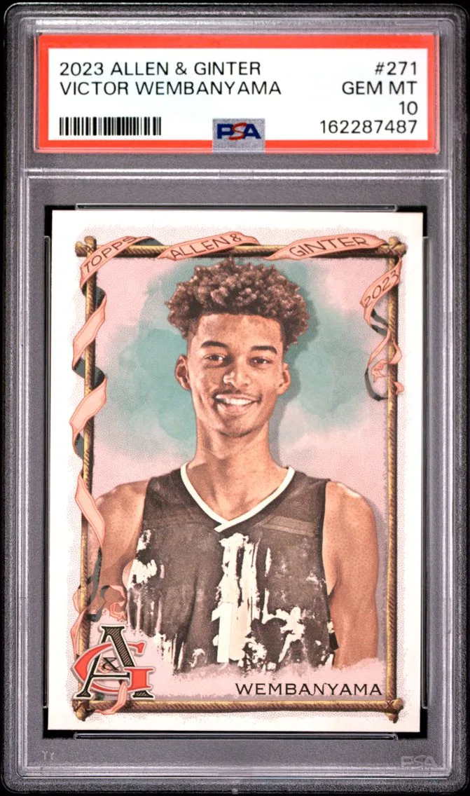 2023 #271 Victor Wembanyama PSA 10 Topps Allen & Ginter