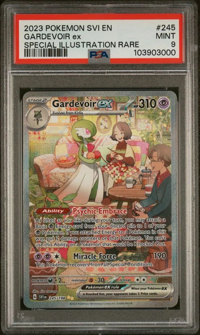 2023 #245 Gardevoir EX PSA 9 Svi EN-Scarlet & Violet Pokemon