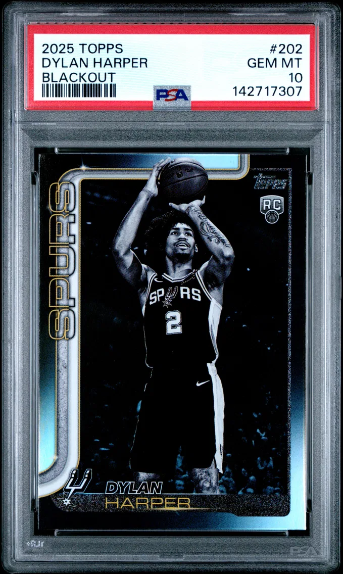 2025 #202 Dylan Harper PSA 10 To