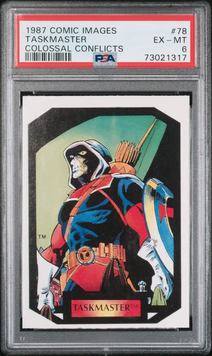1987 #78 Taskmaster PSA 6 Comic 