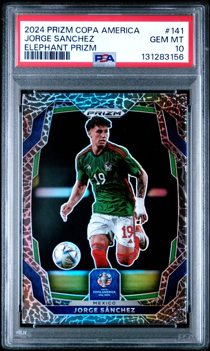 2024 #141 Jorge Sanchez PSA 10 Panini Prizm Conmebol Copa America