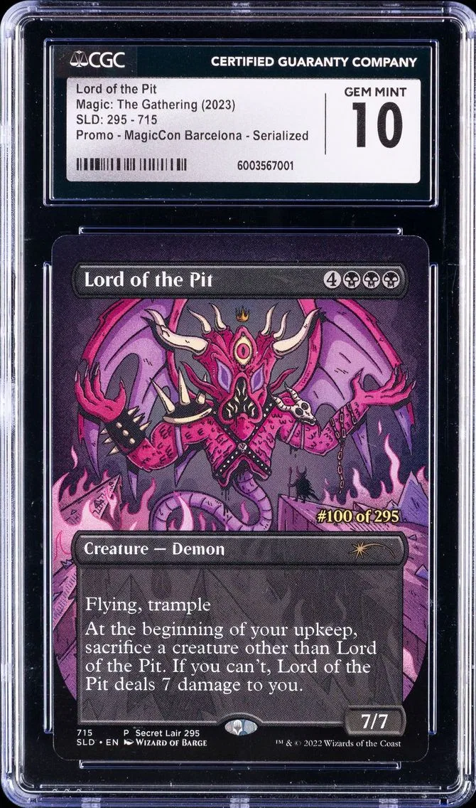 2023 #715 Lord of the Pit CGC 10 MagicCon Barcelona
