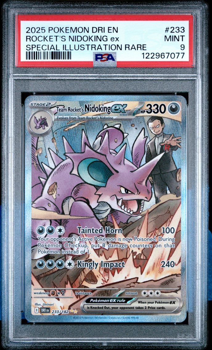 Team Rocket's Nidoking ex - 233/182