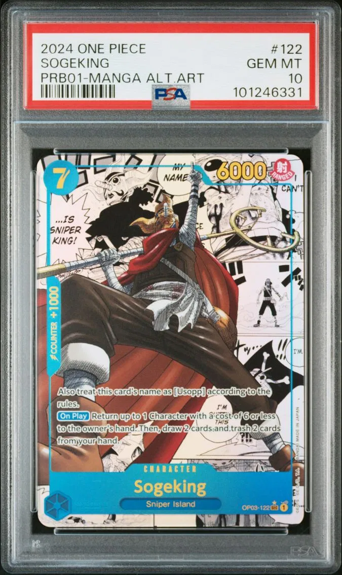 2024 #122 Sogeking PSA 10 One Pi