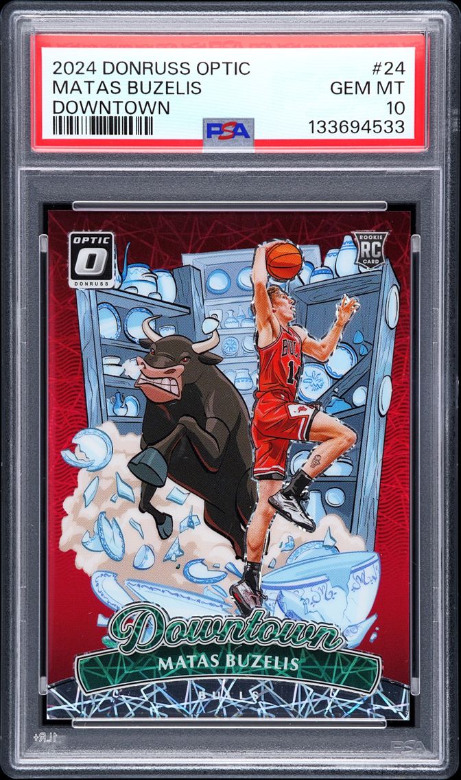 2024 #24 Matas Buzelis PSA 10 Pa