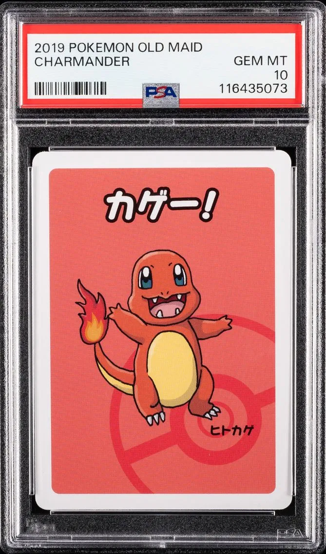 2019 #NA Charmander PSA 10 Old Maid Pokemon