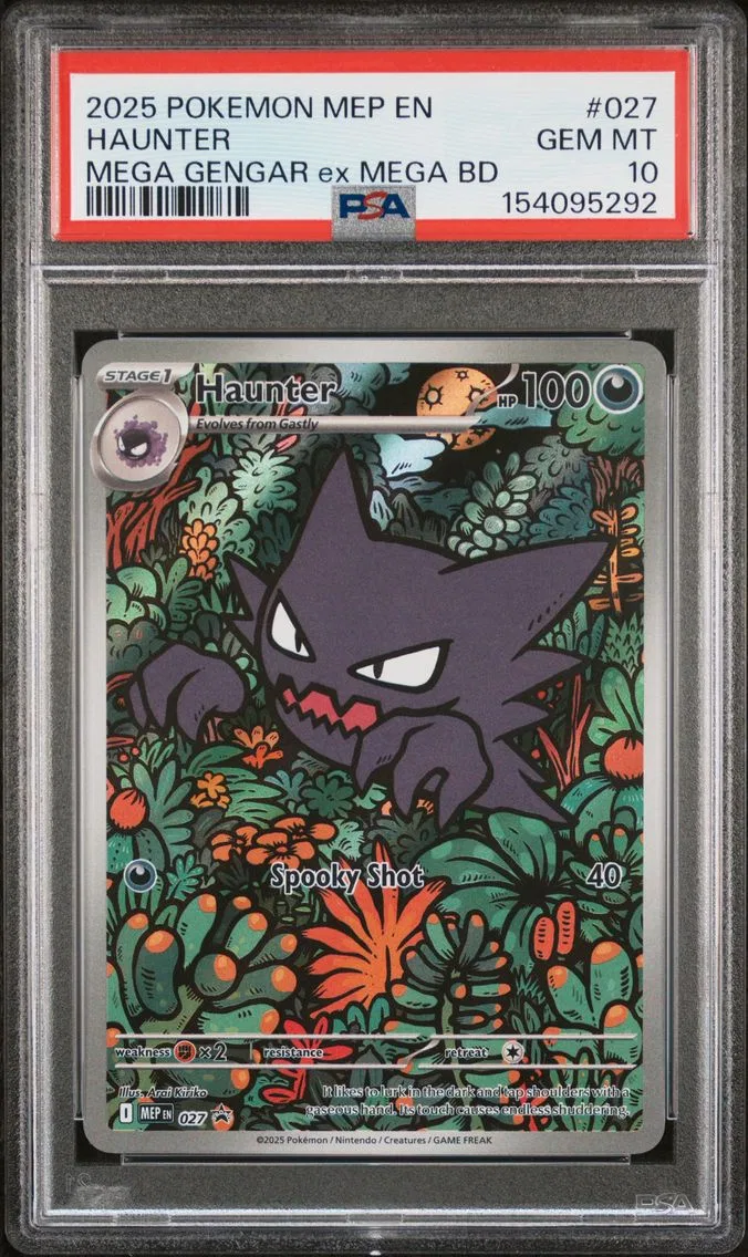 2025 #027 Haunter PSA 10 Mep EN-