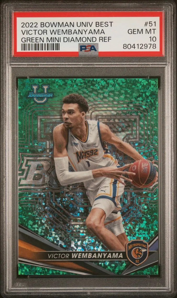 2022 #51 Victor Wembanyama PSA 1