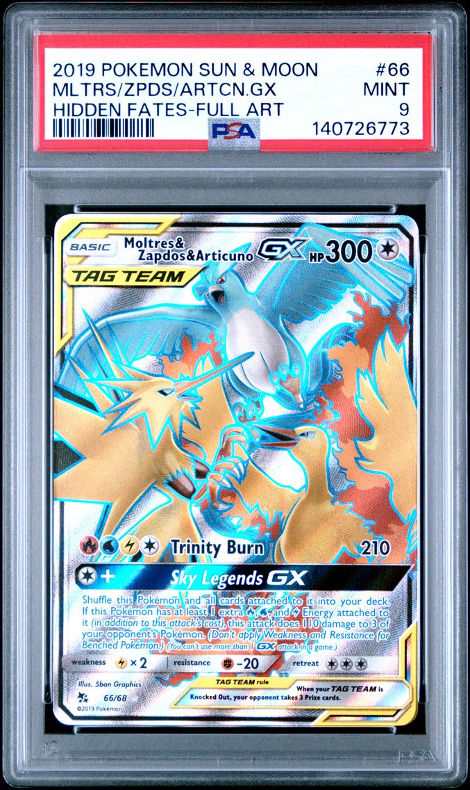 Moltres & Zapdos & Articuno GX (Full Art)