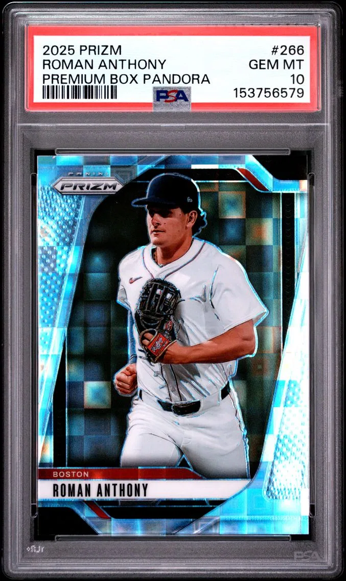 2025 #266 Roman Anthony PSA 10 Panini Prizm