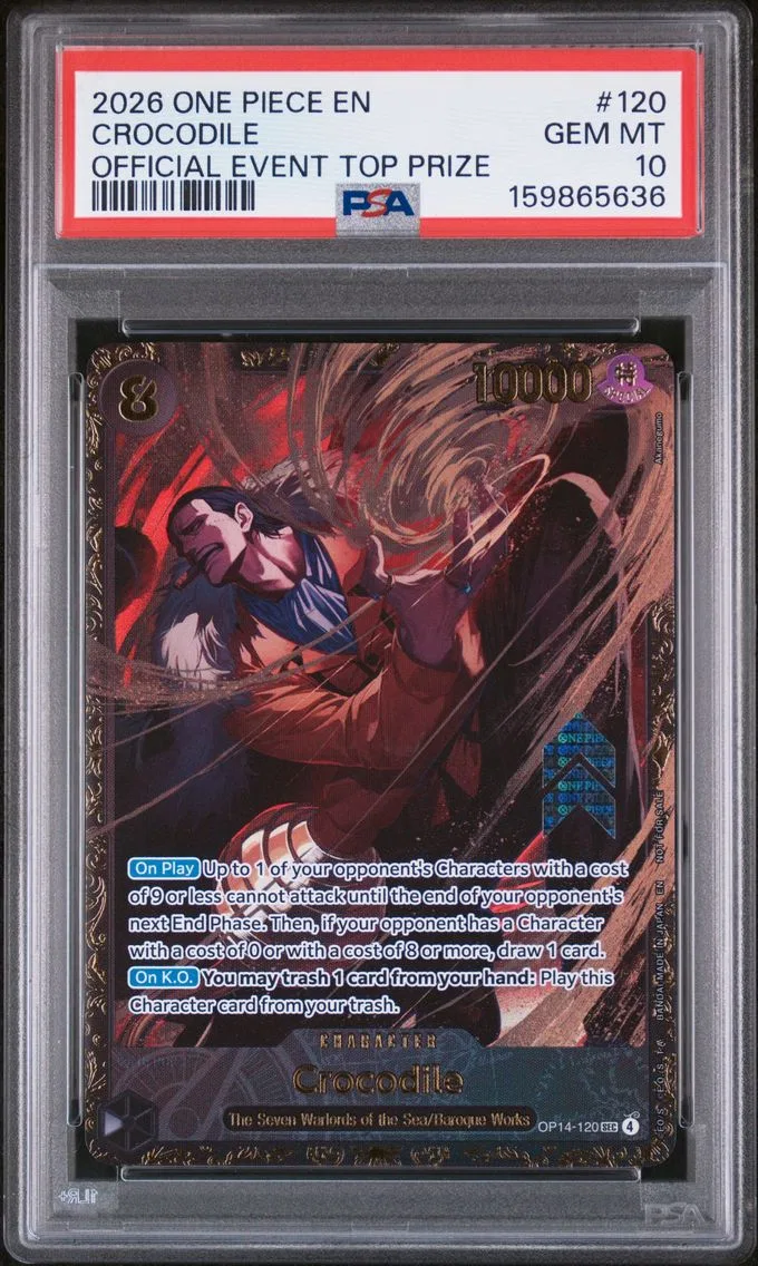 2026 #120 Crocodile PSA 10 One P