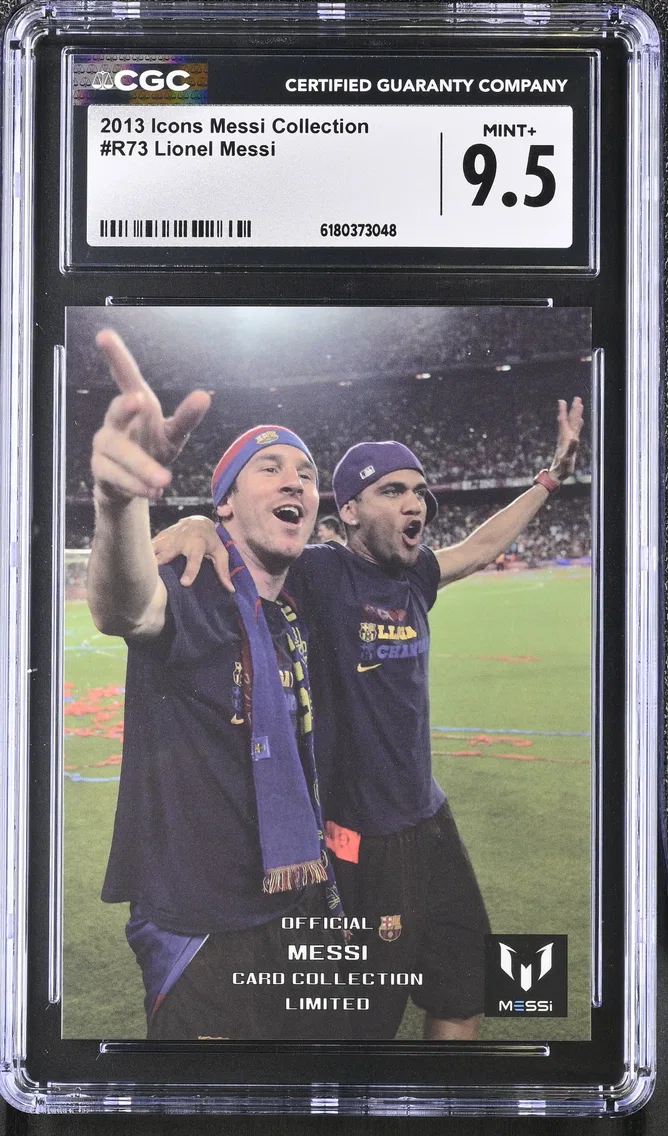 2013 #R73 Lionel Messi CGC 9.5 Icons Messi Collection