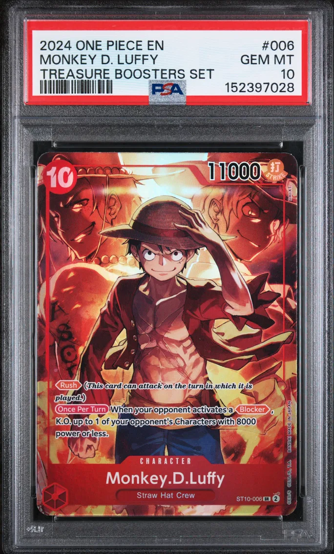 2024 #006 Monkey D. Luffy PSA 10 One Piece Promos