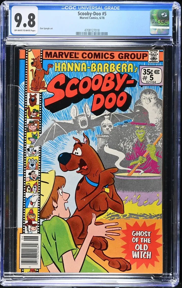 1978 Scooby-Doo #5 CGC 9.8 Marvel Comics