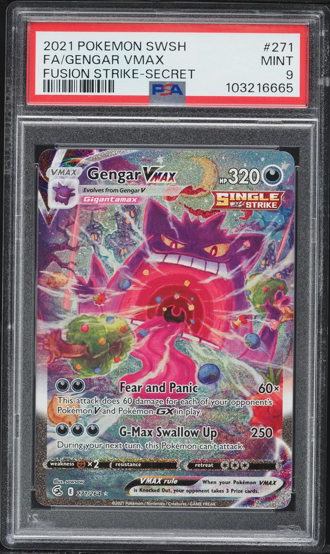 2021 #271 Full Art/Gengar Vmax P
