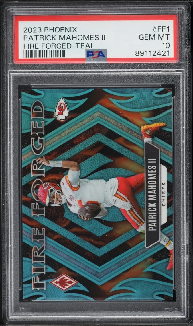 2023 #FF1 Patrick Mahomes II PSA 10 Panini Phoenix Fire Forged