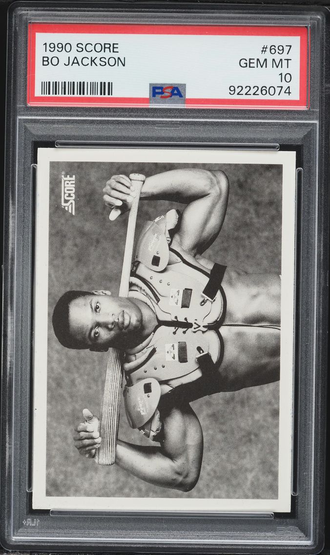 1990 #697 Bo Jackson PSA 10 Scor