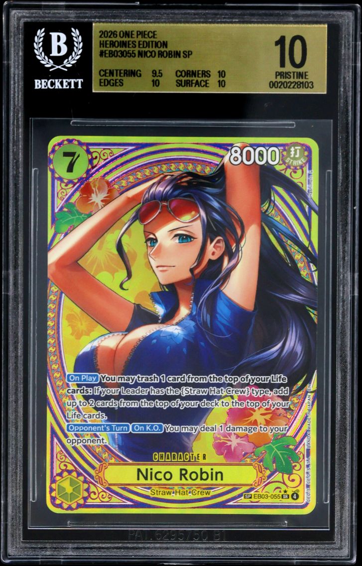 2026 #EB03055 Nico Robin SP BGS 