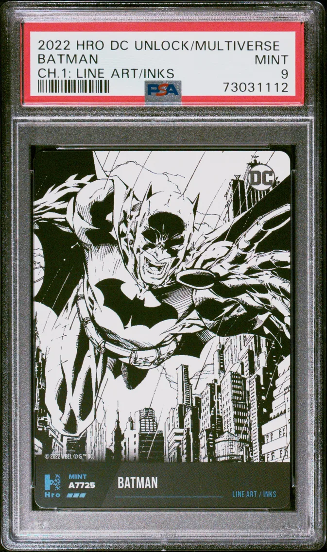 2022 #NA Batman PSA 9 Hro DC Unlock the Multiverse Chapter 1