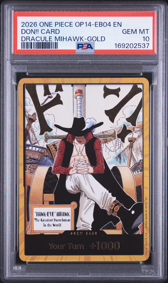 2026 #NA Don!! Card PSA 10 One Piece OP14-EB04-the Azure Sea's Seven