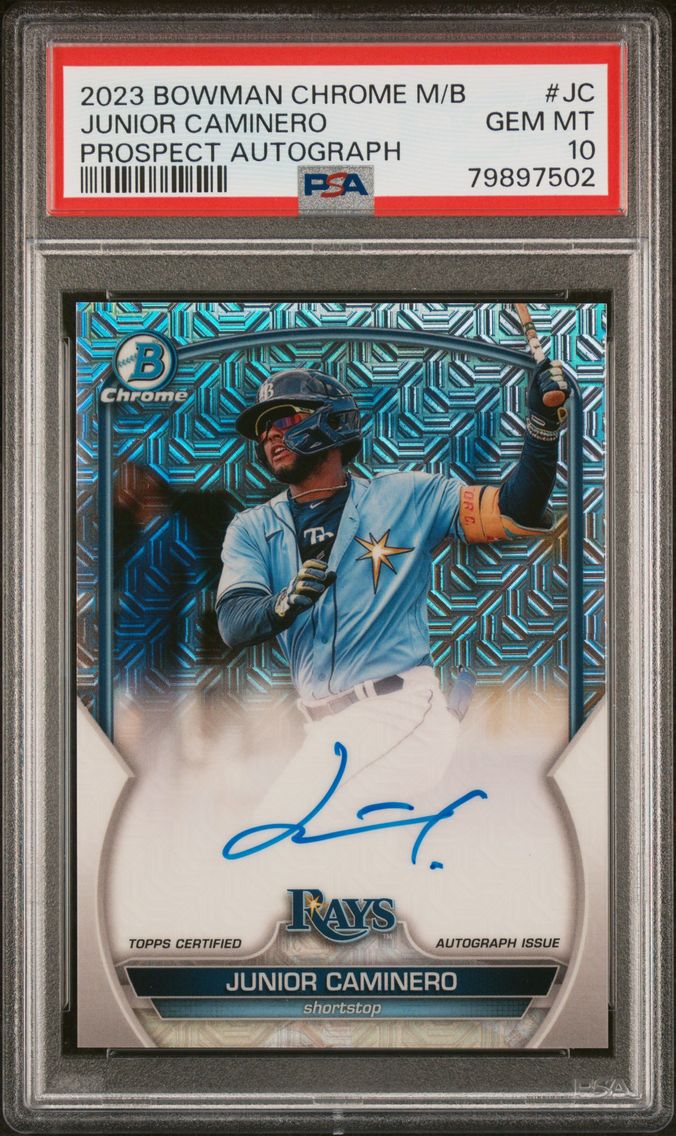 2023 #JC Junior Caminero PSA 10