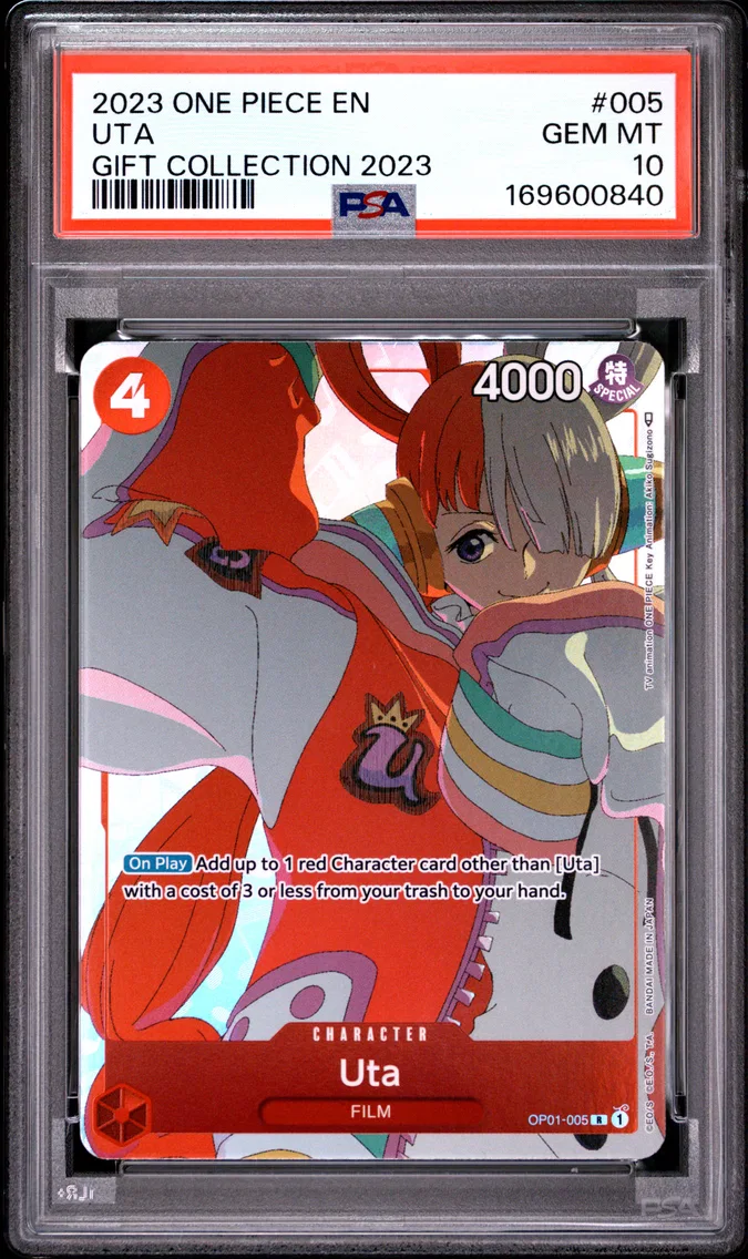 2023 #005 Uta PSA 10 One Piece Gift Collection 2023