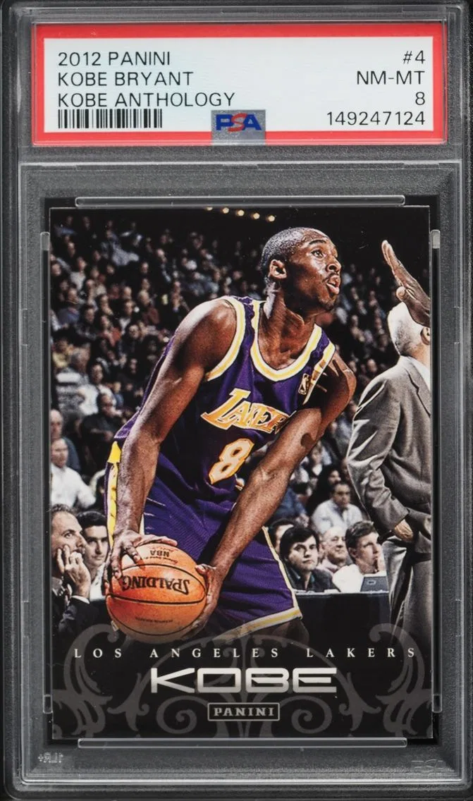 2012 Panini Anthology Kobe Bryant #4 PSA 8 NM-MT