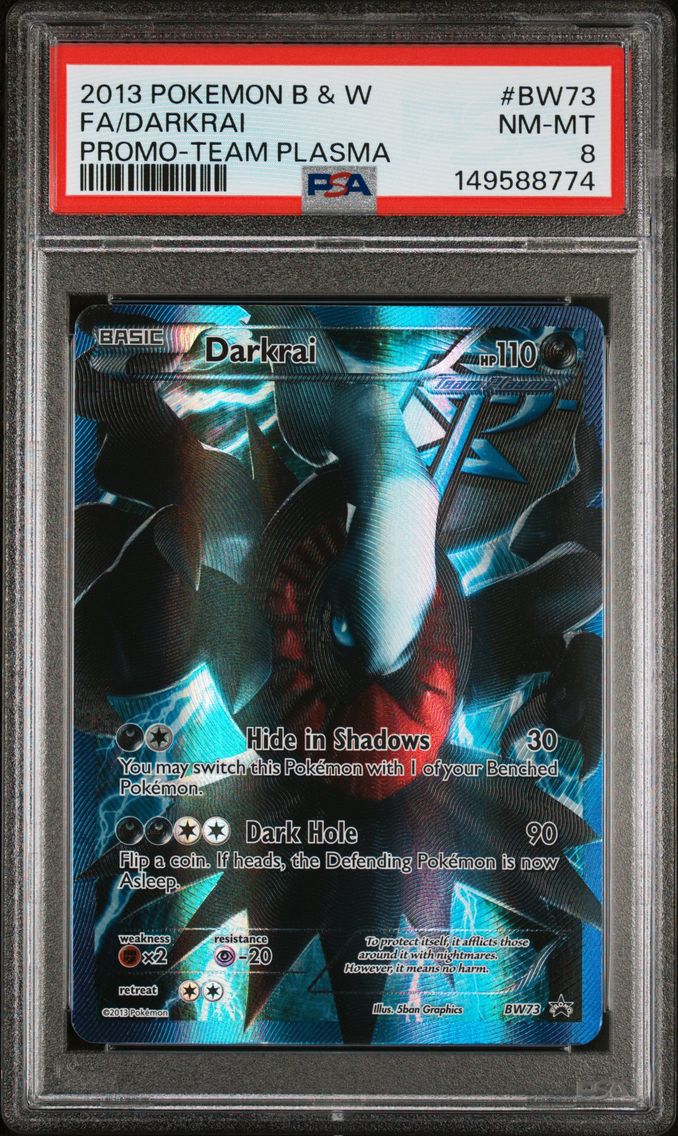 2013 #BW73 Full Art/Darkrai PSA 
