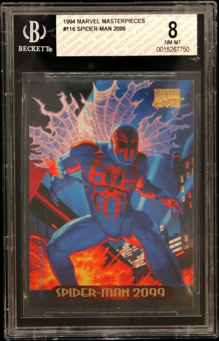 1994 #116 Spider-Man 2099 BGS 8 Fleer Marvel Masterpieces