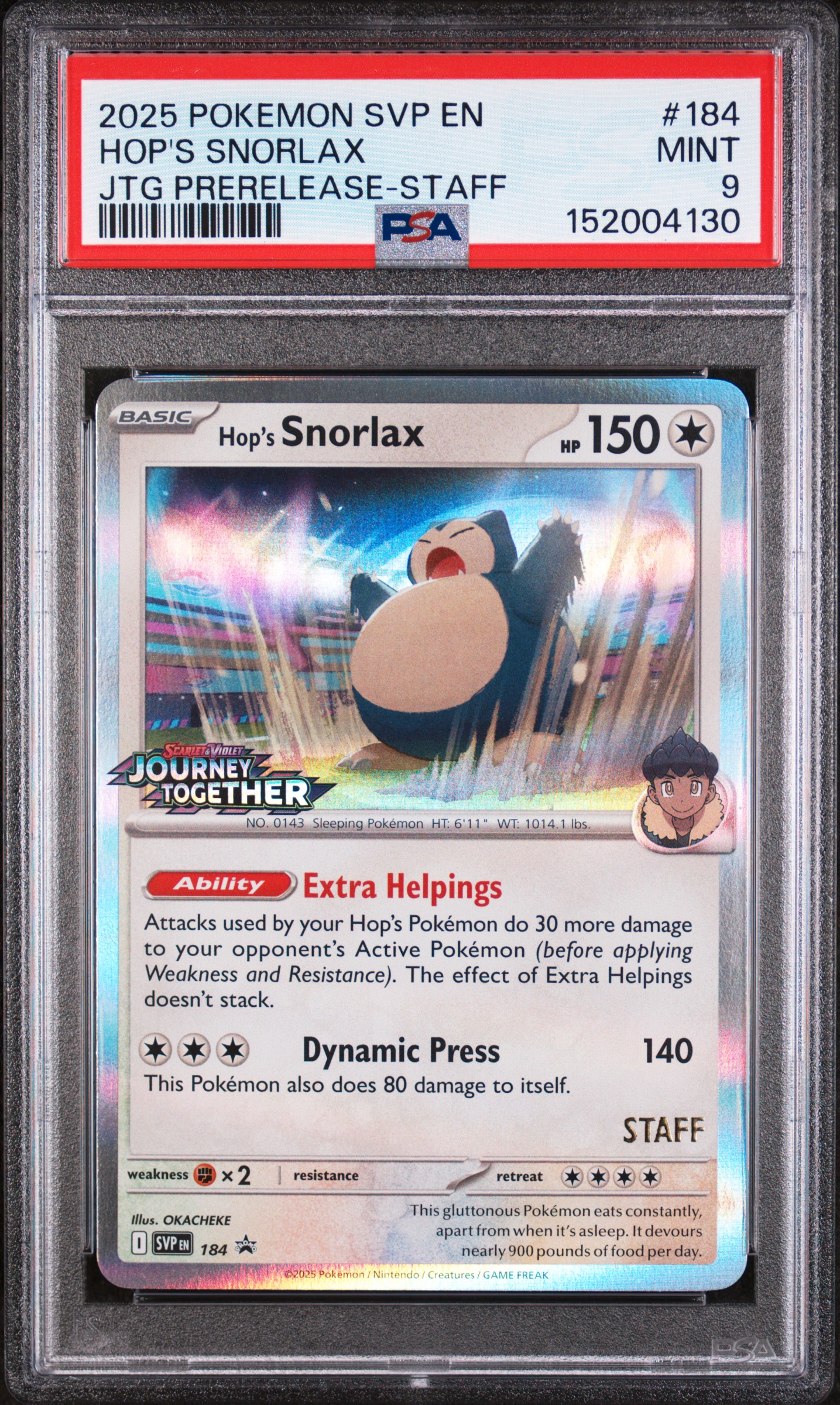 Hop's Snorlax