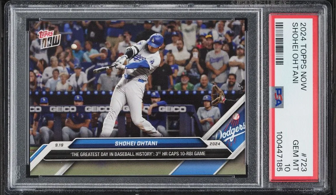 2024 #723 Shohei Ohtani PSA 10 Topps Now