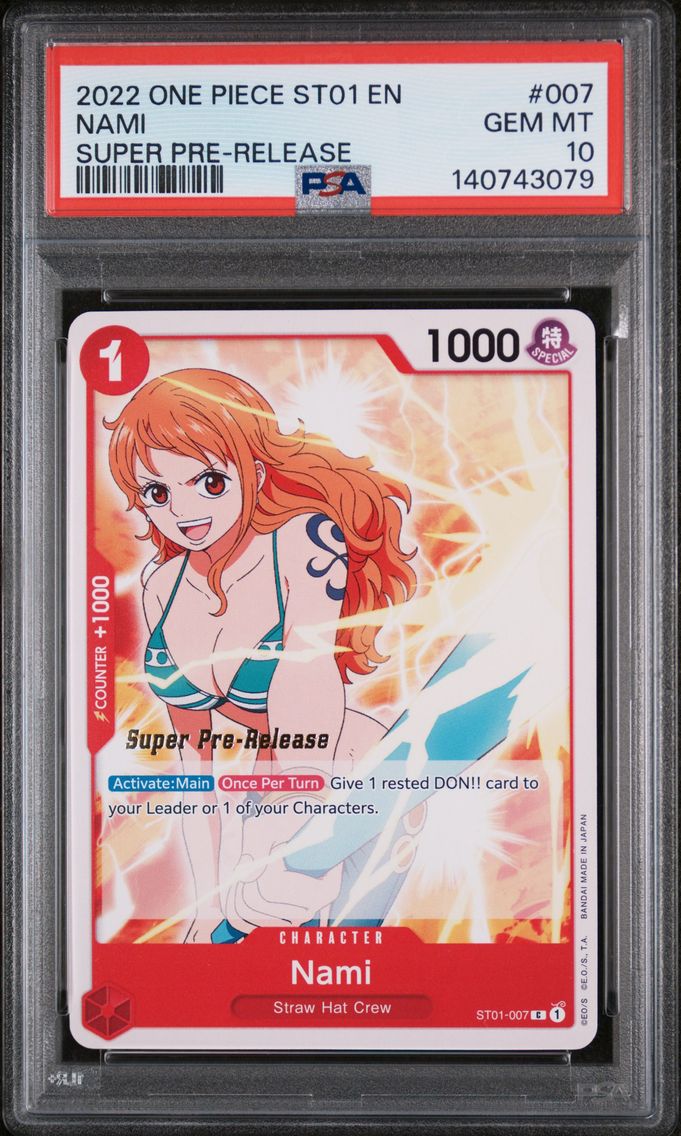 2022 #007 Nami PSA 10 One Piece 