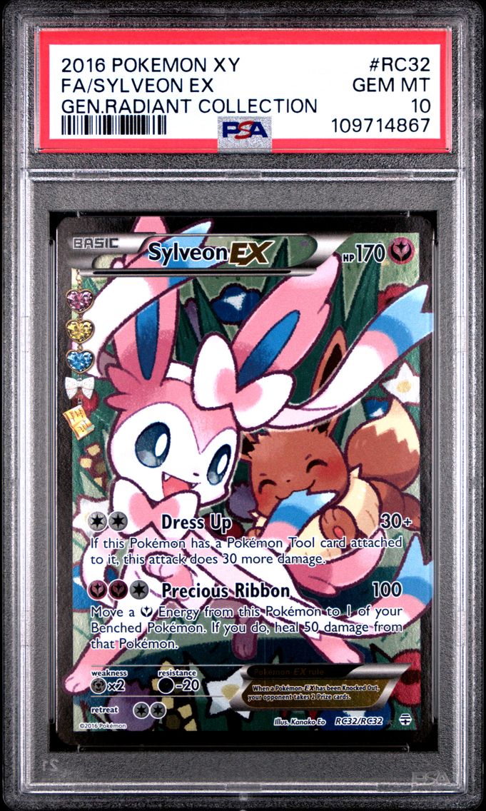 2016 #RC32 Full Art/Sylveon EX P