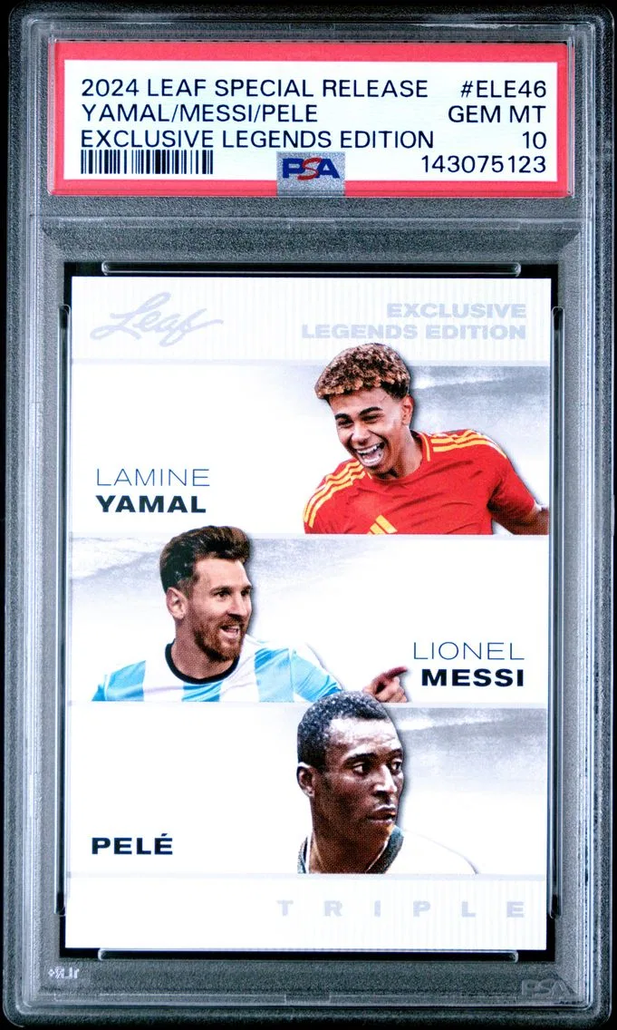 Lamine Yamal/Lionel Messi/Pele
