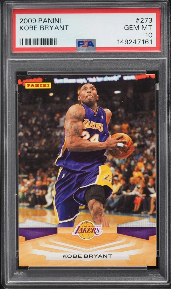 2009 #273 Kobe Bryant PSA 10 Panini Basketball