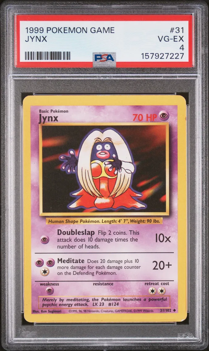 1999 #31 JYNX PSA 4 Game