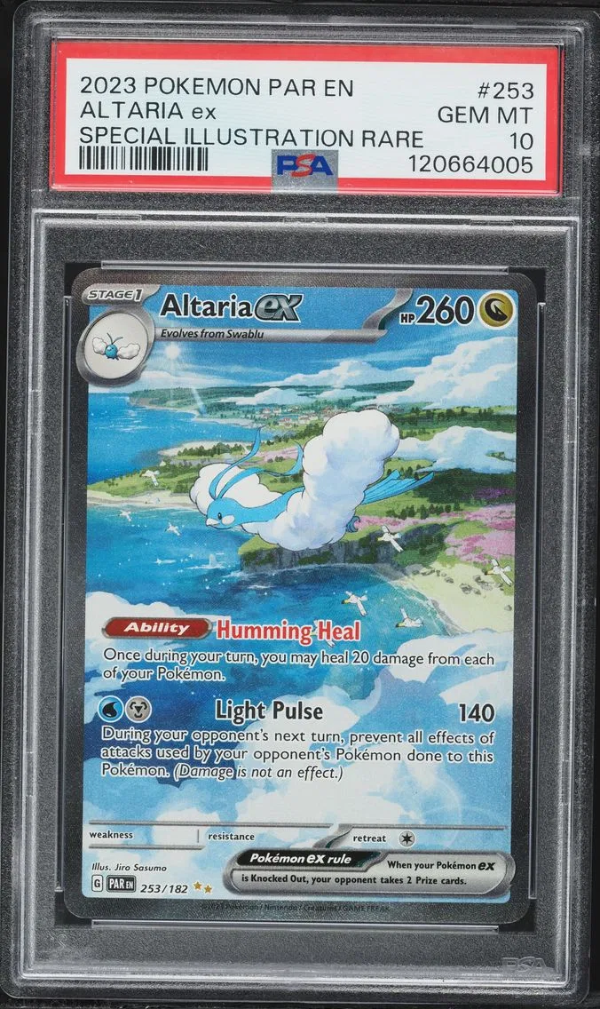 2023 #253 Altaria EX PSA 10 Par EN-Paradox Rift Pokemon