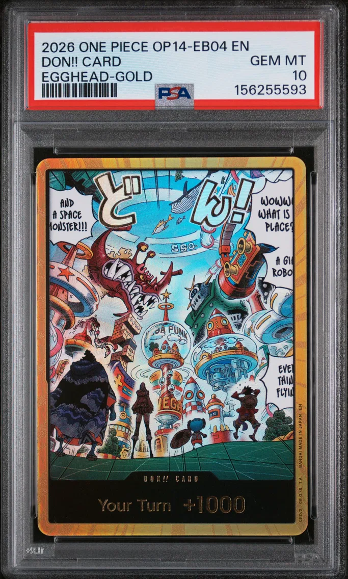 2026 #NA Don!! Card PSA 10 One Piece OP14-EB04-the Azure Sea's Seven
