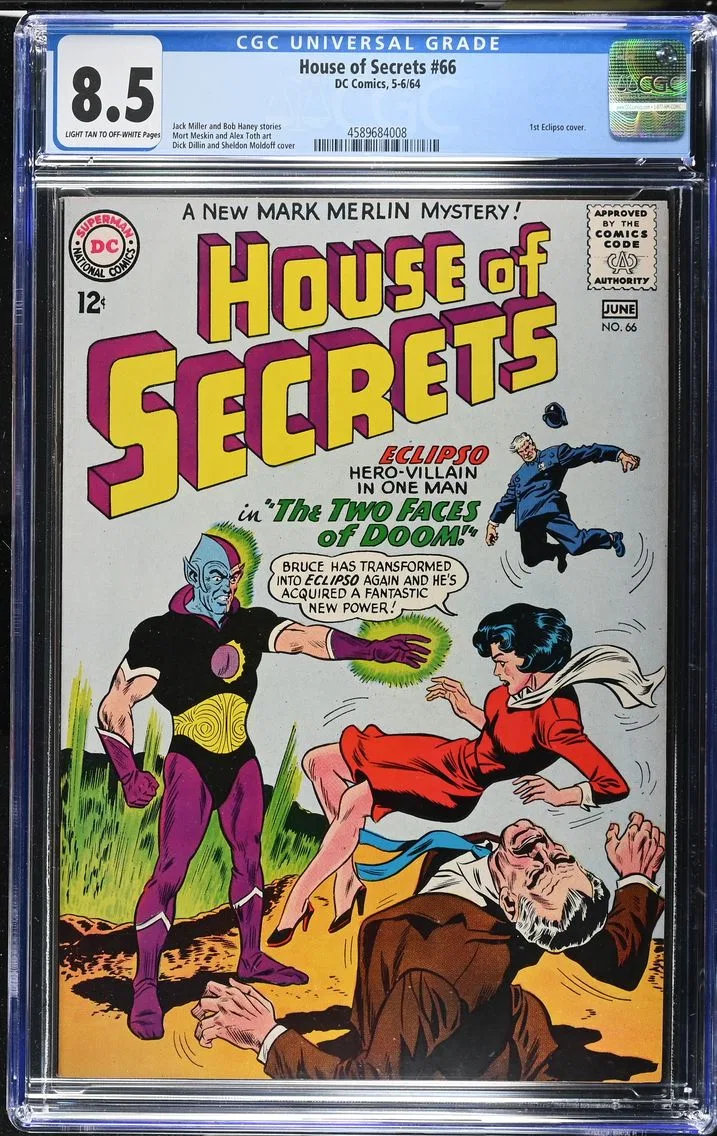 1964 House of Secrets #66 CGC 8.5 DC Comics